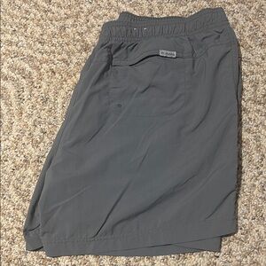 Columbia Women’s Sandy River  Gray Casual Walking Hiking Shorts Sz Lg